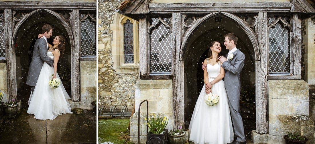 Susanna and Russ_snowy wedding at Buckland village church_0024