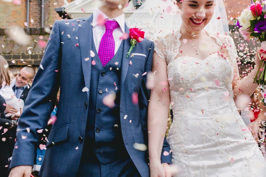 Quirky fun London Wedding