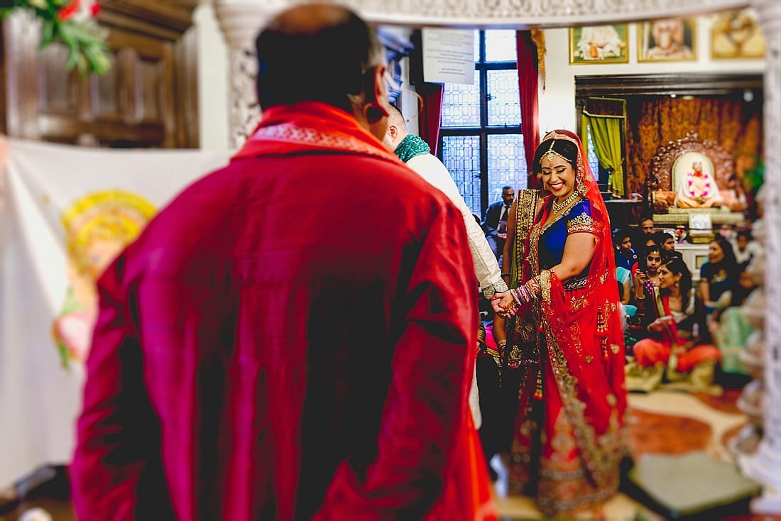 Bee and Jon_Hare Krishna Temple_Herts Wedding Photography_0035