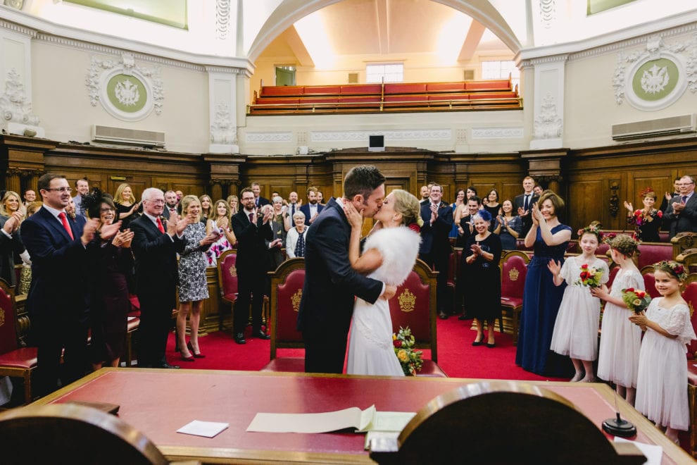 London Wedding Photograhy - Islington Town Hall and St Barts-89