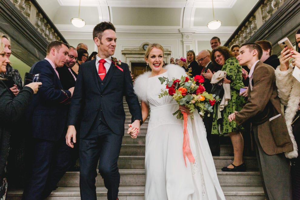 London Wedding Photograhy - Islington Town Hall and St Barts-100