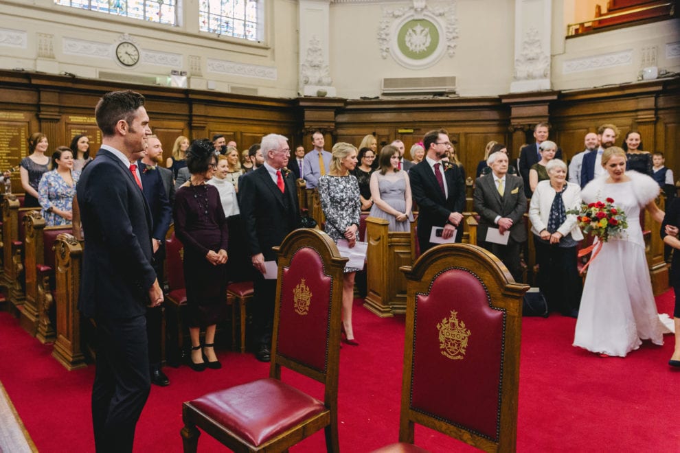 London Wedding Photograhy - Islington Town Hall and St Barts-65