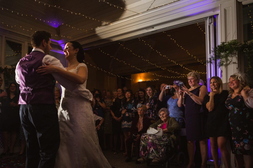 Alix and Dan's first dance at the Elvetham 2