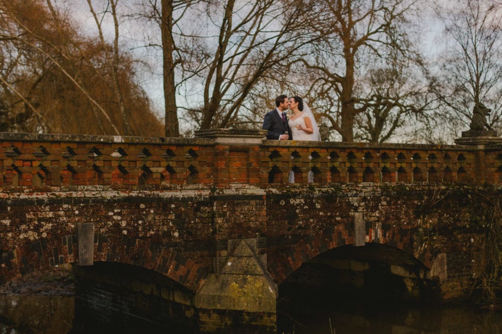 Alix and Dan by the gates at the Elvetham2