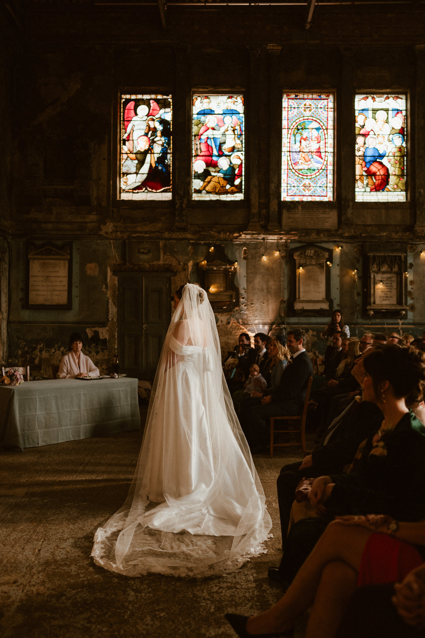 Couple get married at The Asylum Chapel wedding