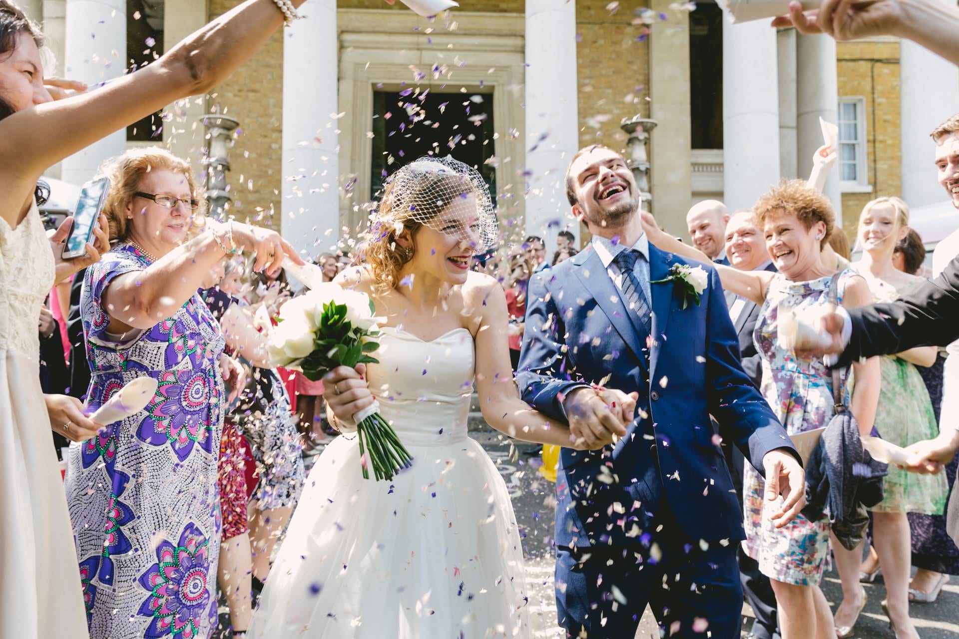 Confetti at the Asylum Chapel London