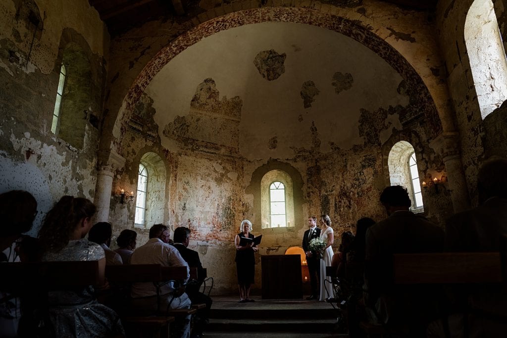 Th Stunning Chapel at Chateau De Queille - France Wedding Photographer