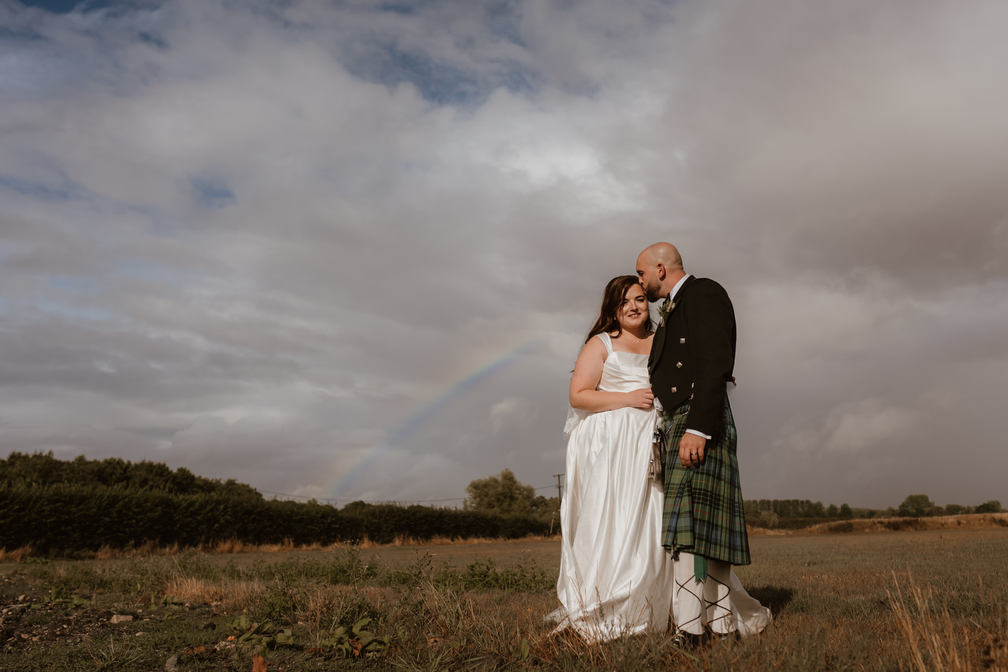 Rainbow at Stratton Court Barn