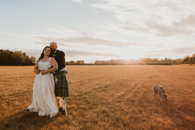 Golden Hour at Stratton Court Barn