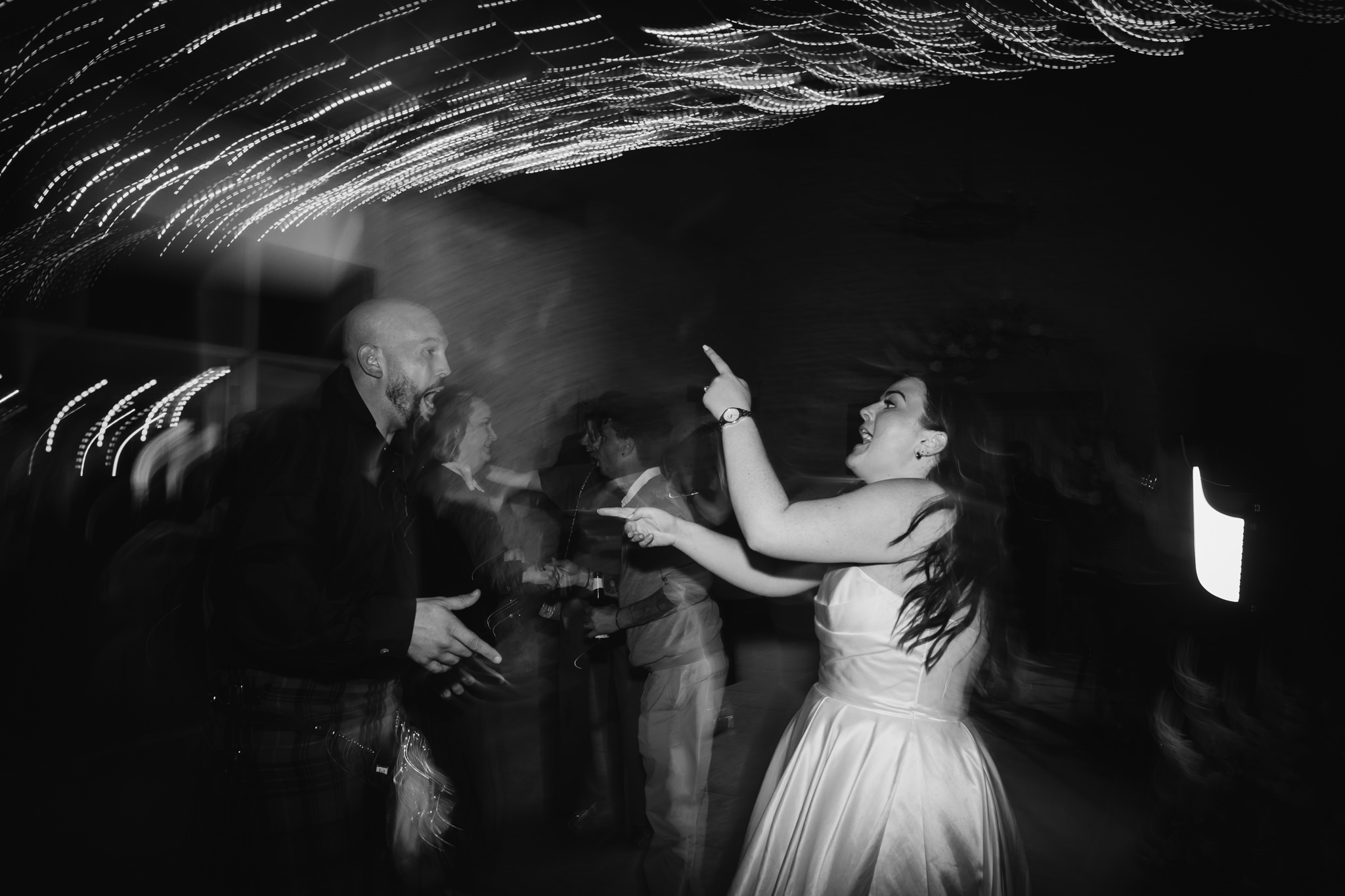 Dancing at Stratton Court Barn