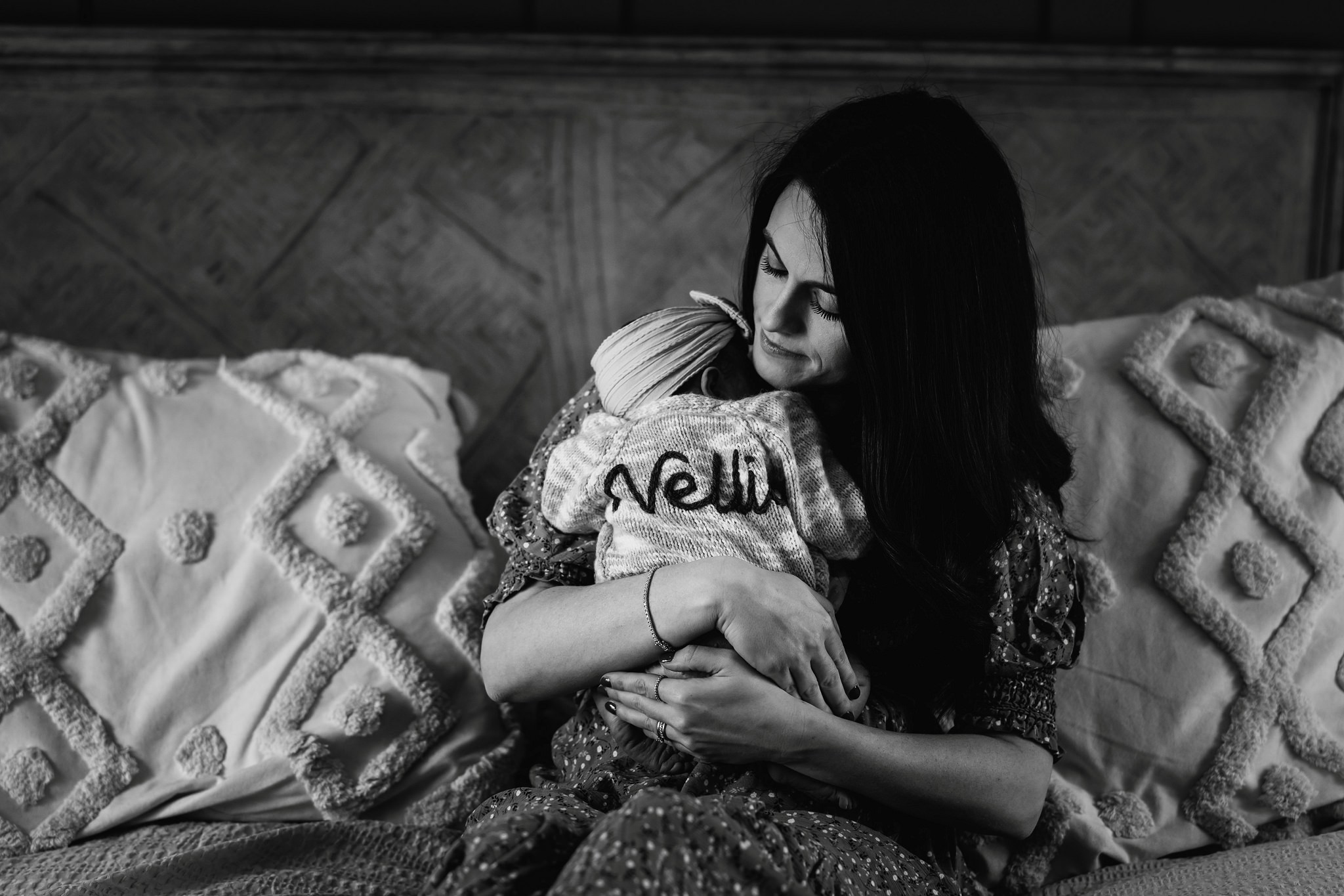 New mum and baby - Bedfordshire Newborn Photographer