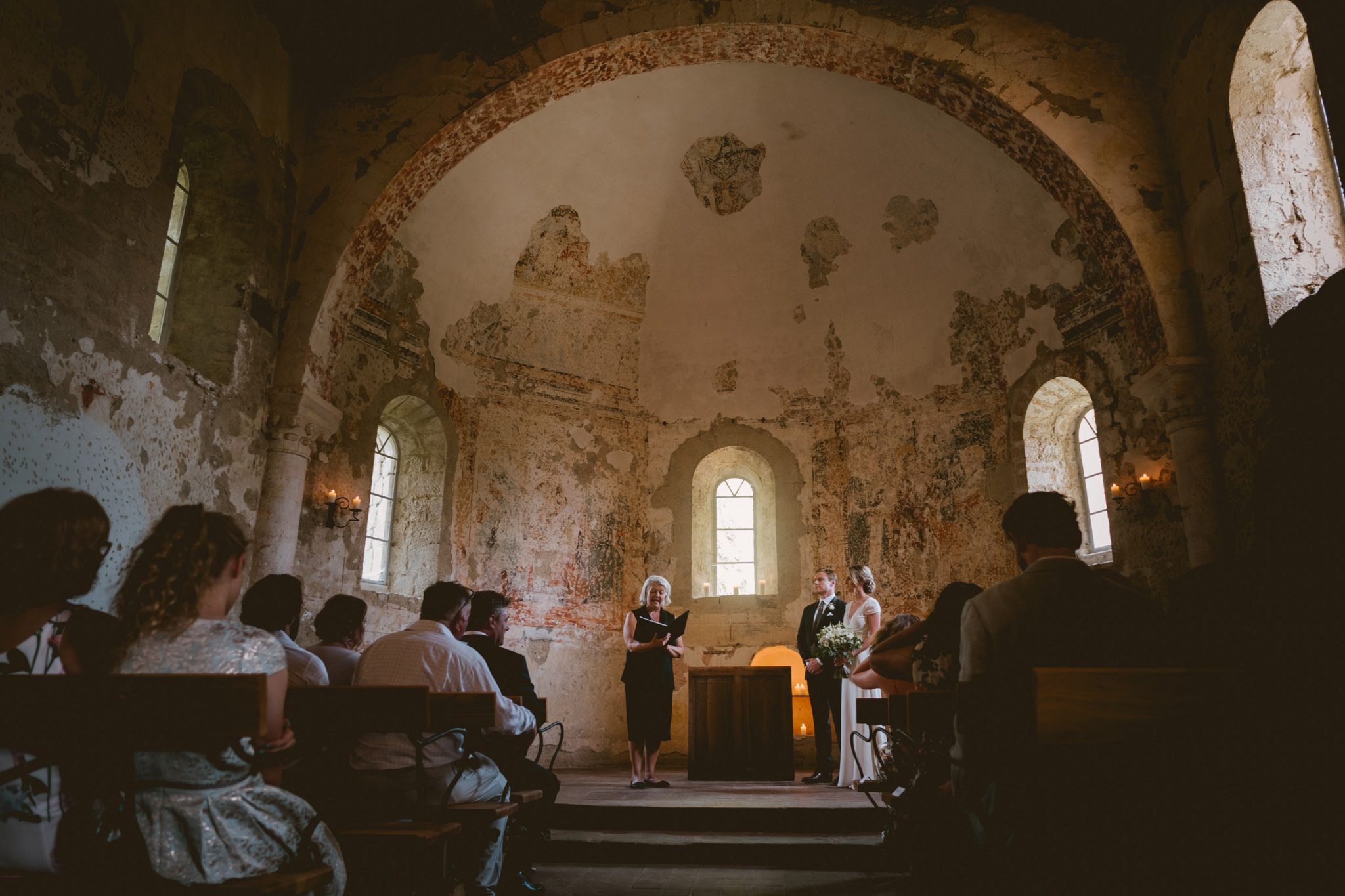 The chapel at Chateau de Queille