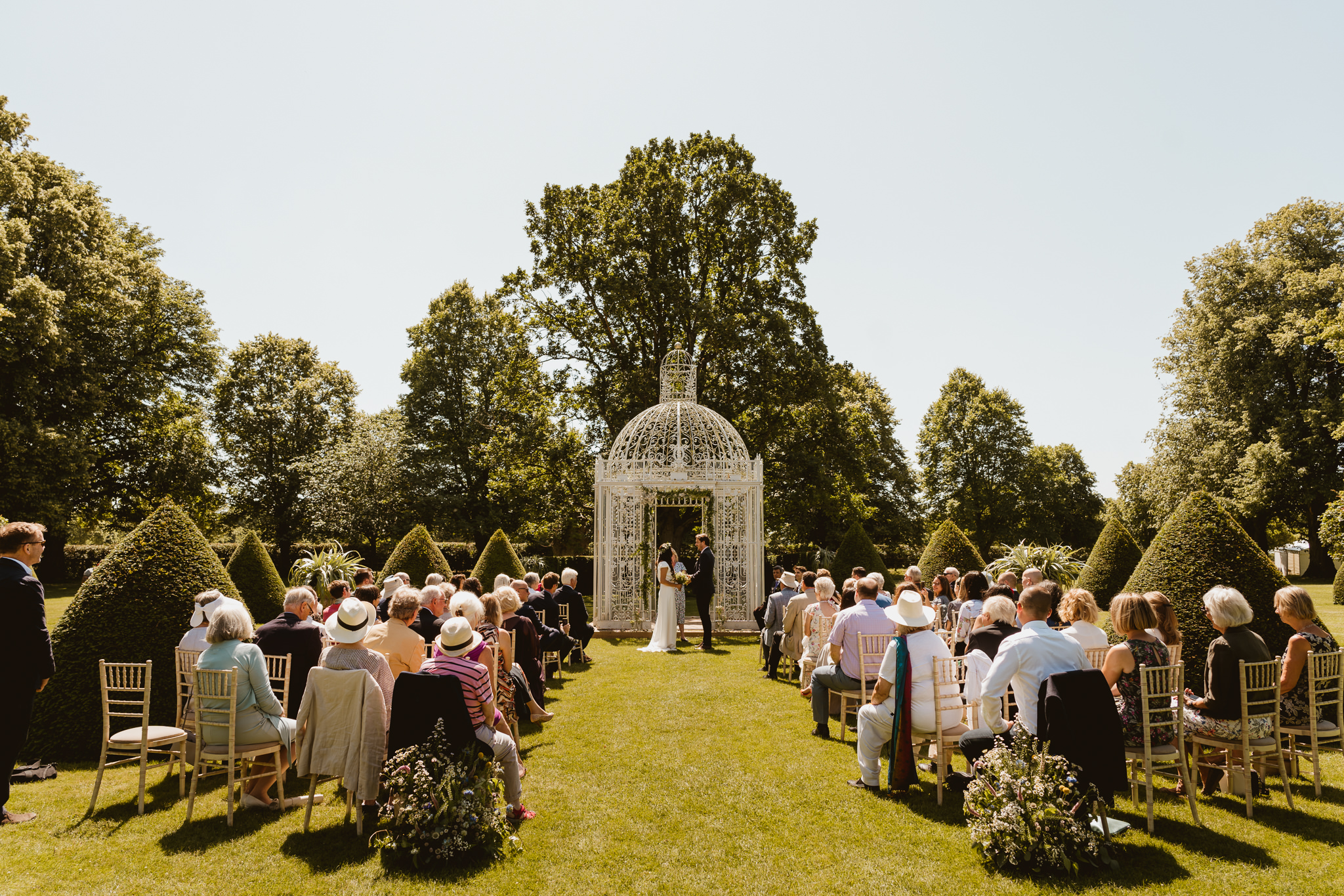 The beautiful setting for the ceremony - Chenies Manor House, Buckinghamshire