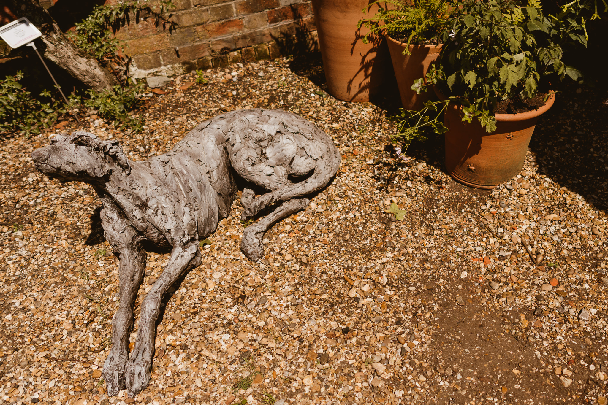 Awesome sculpture at Chenies Manor House, Buckinghamshire