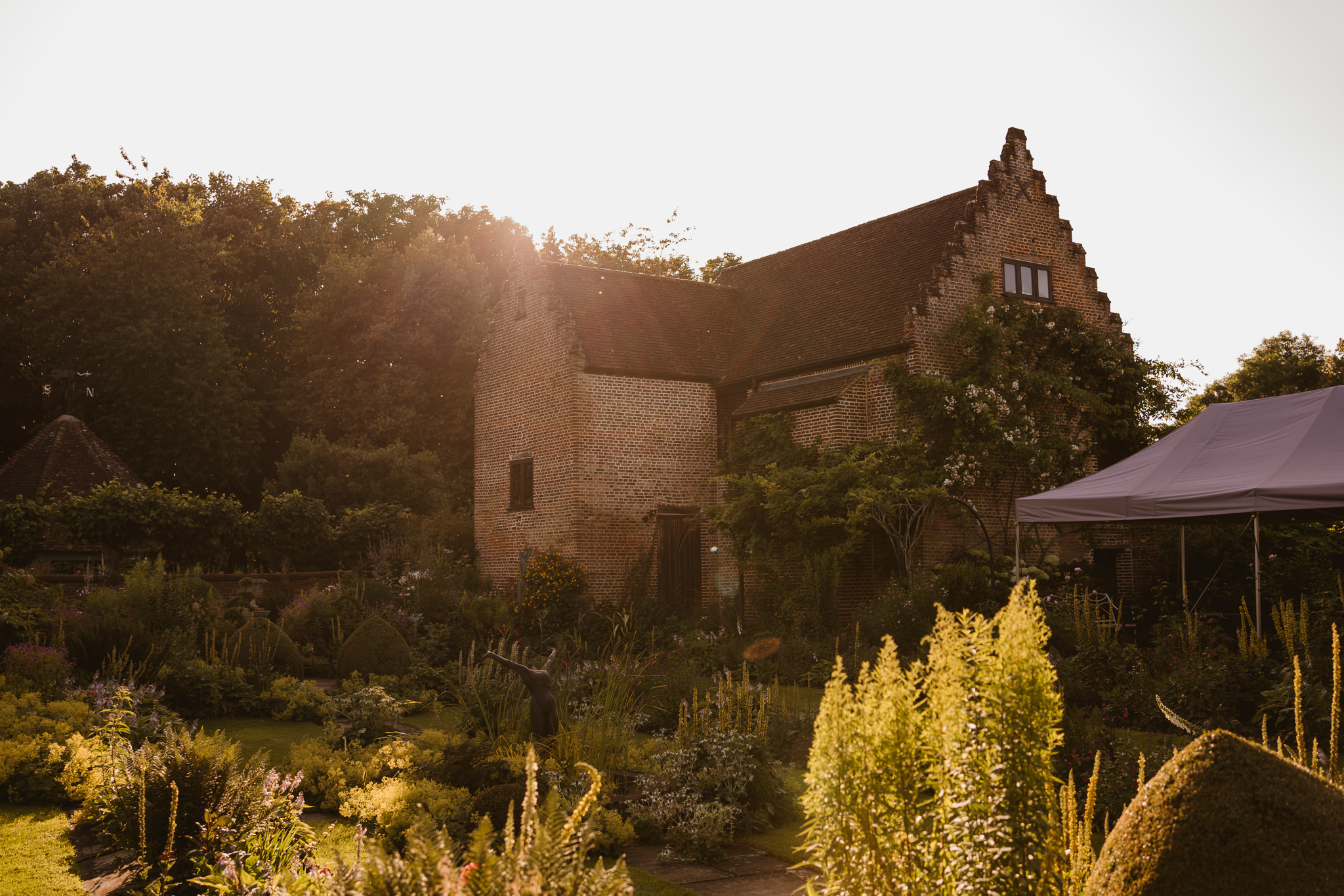 The beautiful house in sunshine - Chenies Manor House, Buckinghamshire