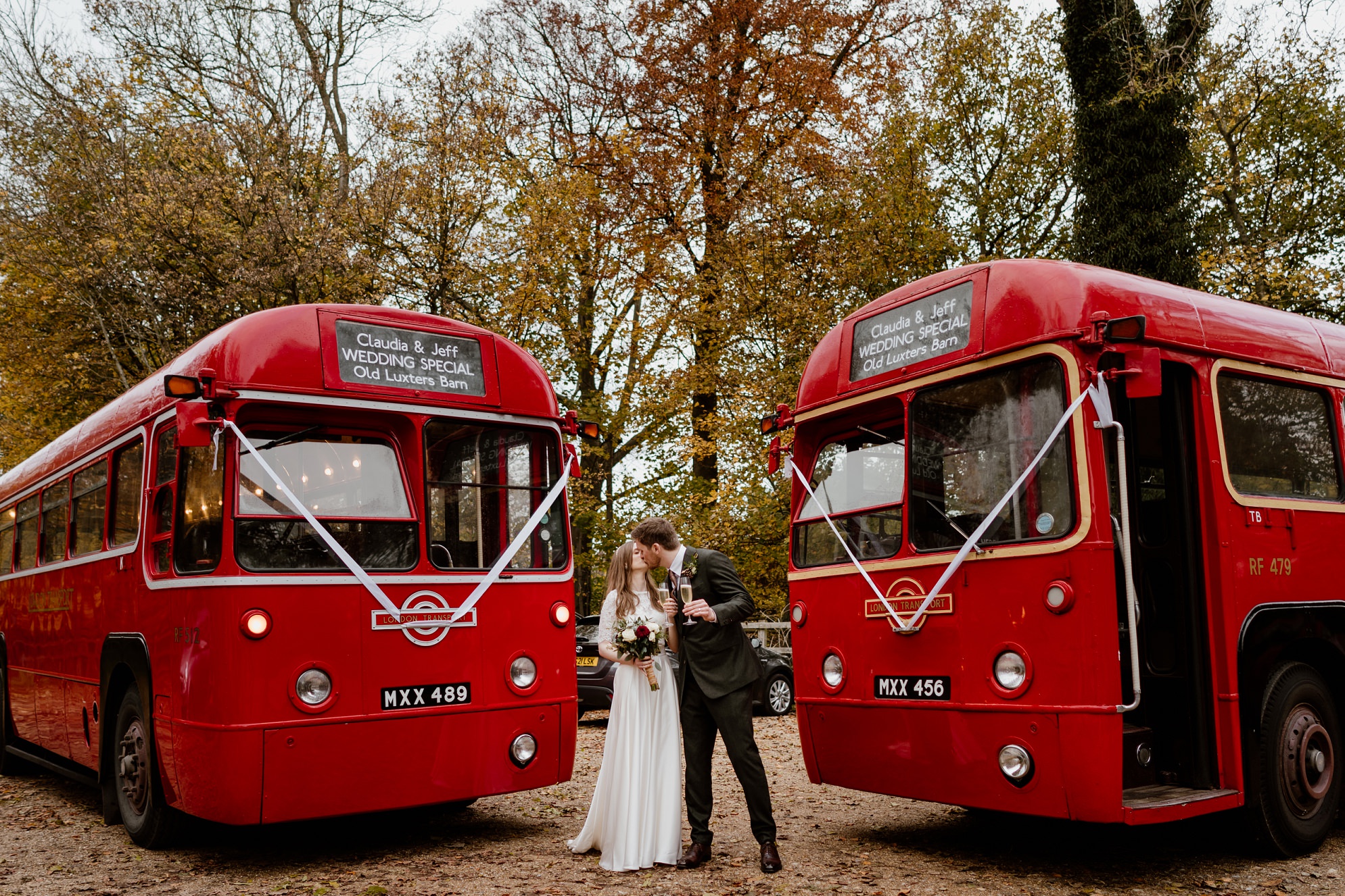 Old Luxters Barn wedding
