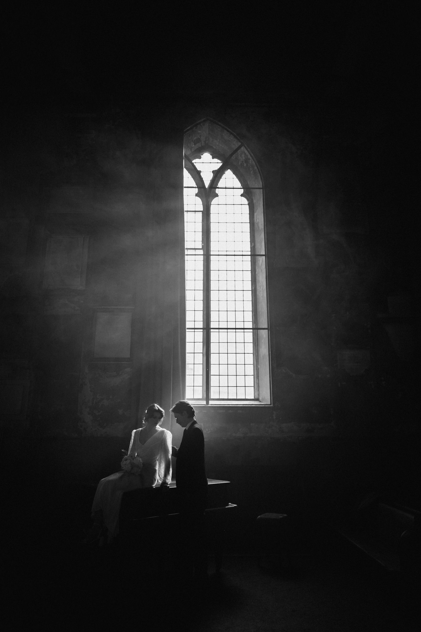 Light on couple at The Mount Without in Bristol