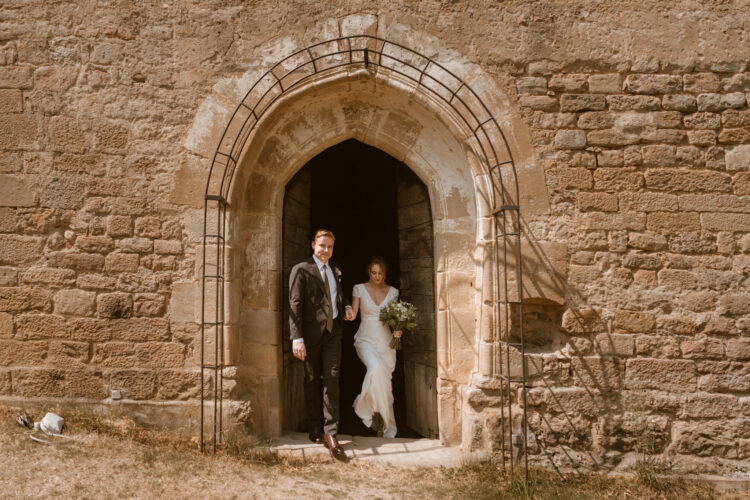 Just married at Chateau de Queille - destination wedding photographer