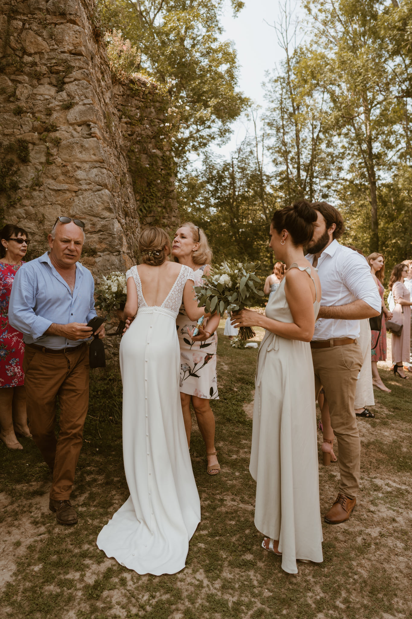 Chateau de Queille destination wedding photographer