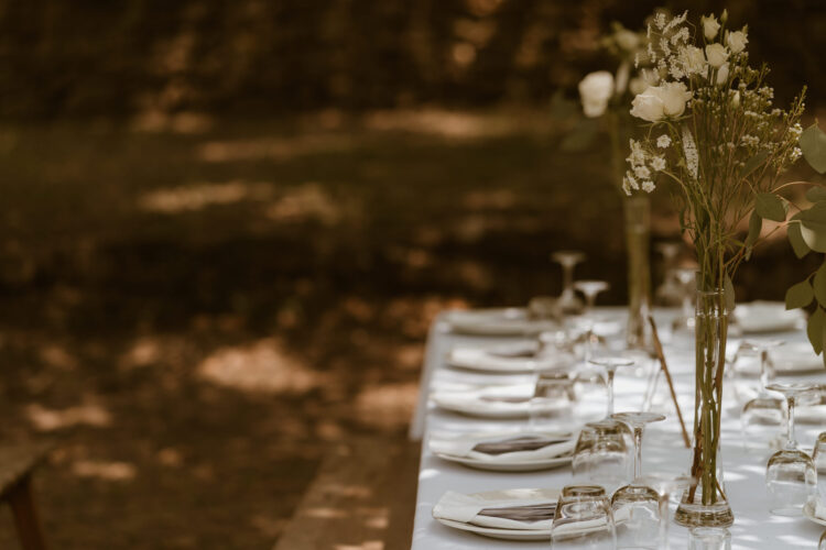 Delicate details at Chateau de Queille - destination wedding photographer