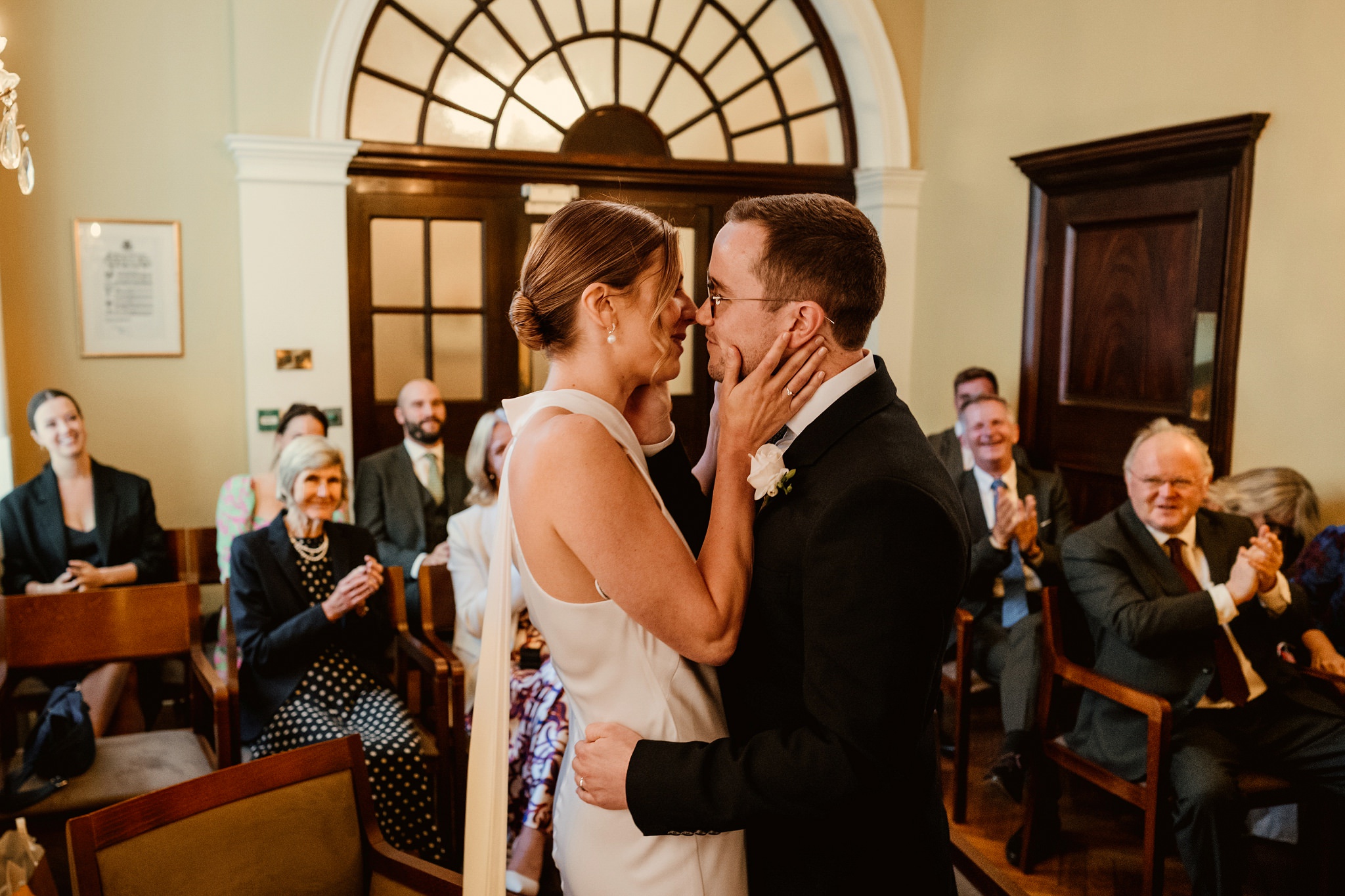 Just married at - Chelsea Town Hall Wedding Photography