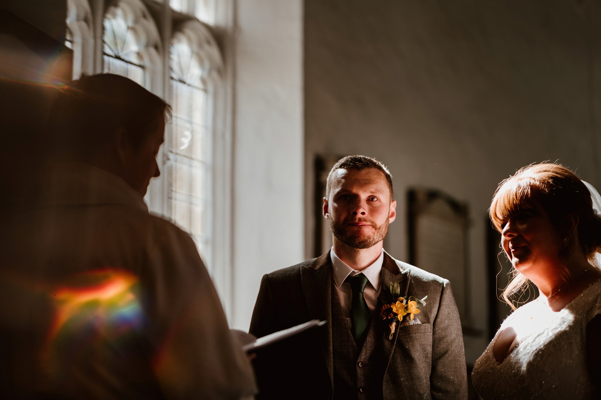 The Ceremony - The Barn At Alswick Wedding Photography