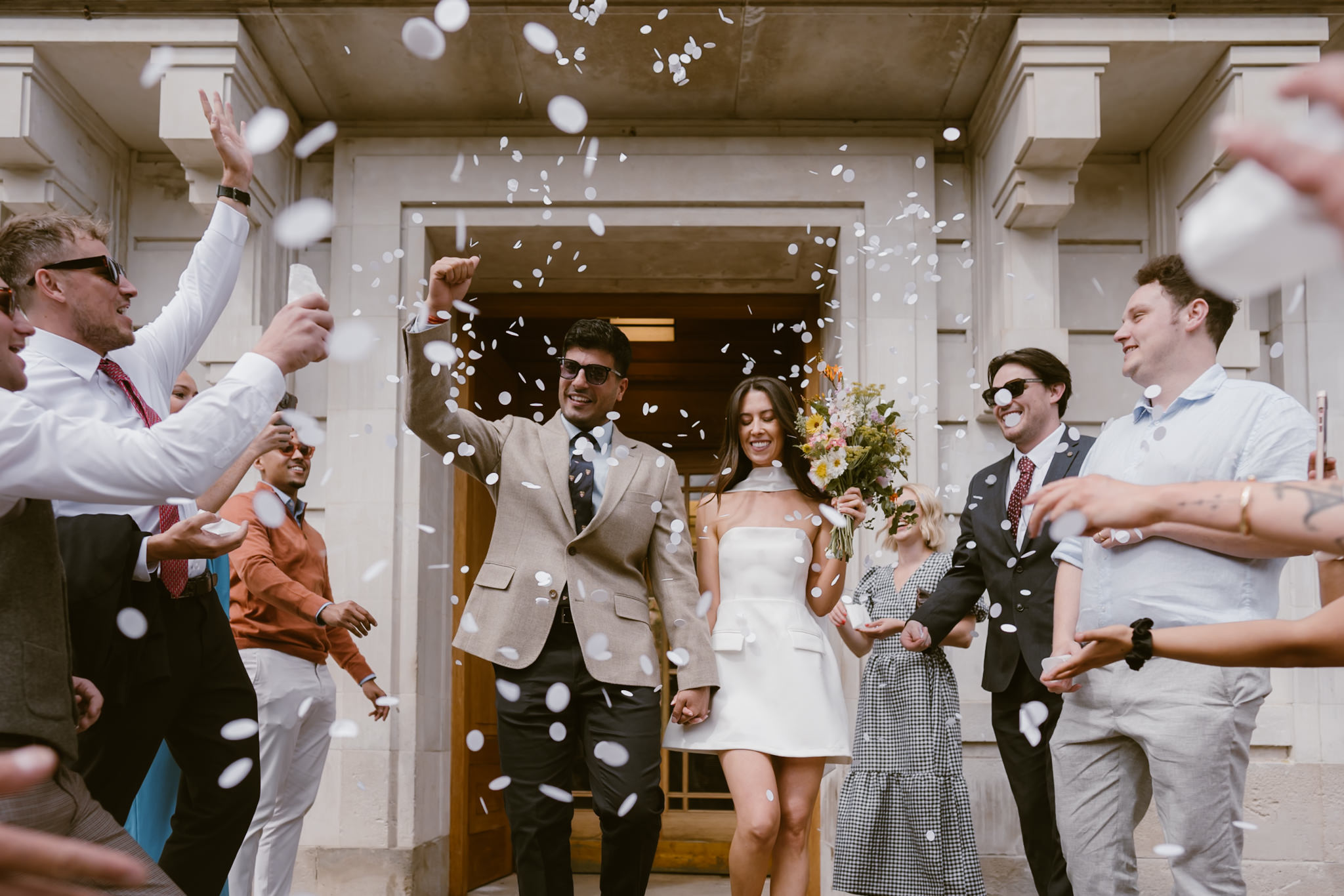 London Wedding at Hackney Town Hall
