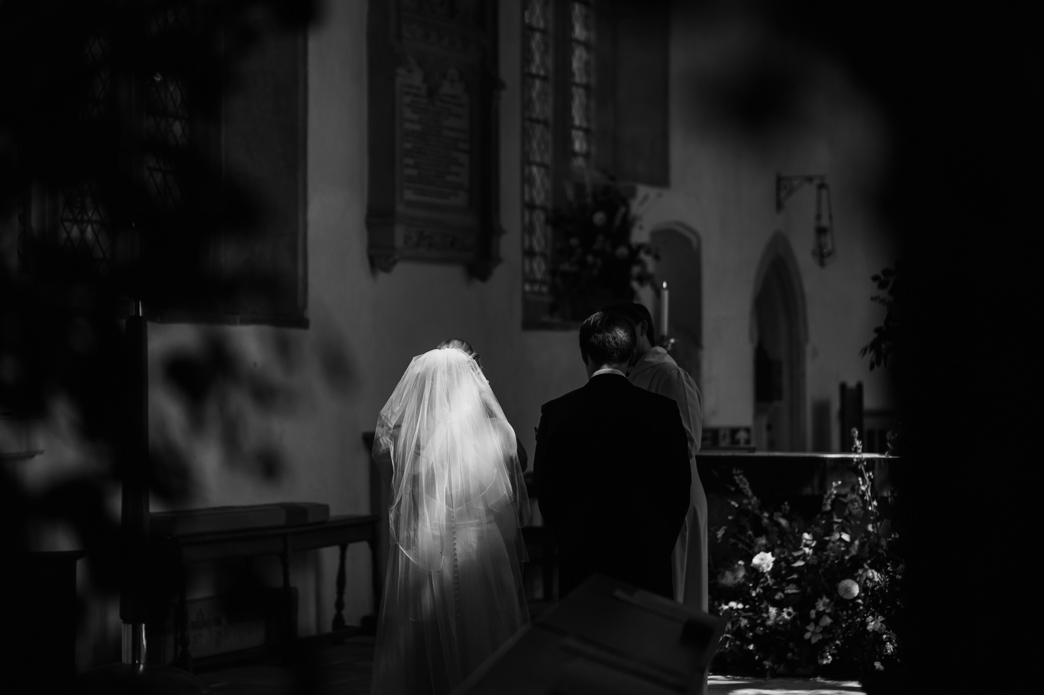 Bride in beautiful light - Hertfordshire Wedding Photographer