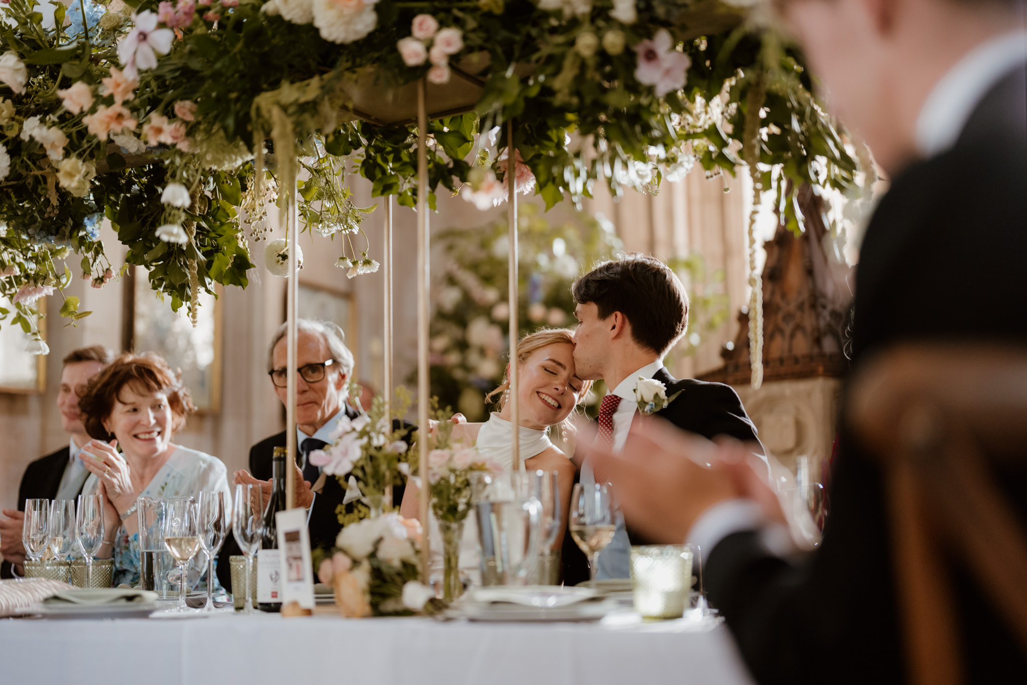 The speeches in beautiful light - Hertfordshire Wedding Photographer