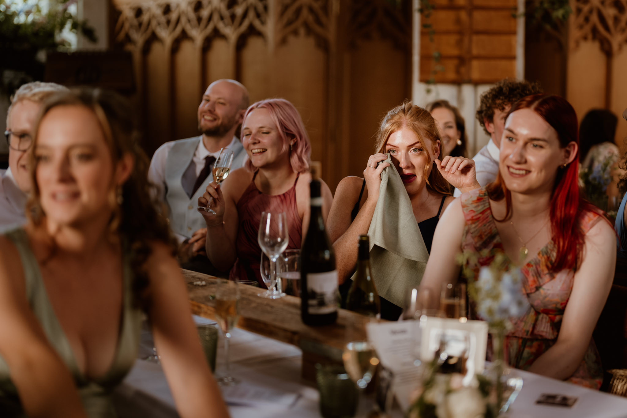 The speeches in beautiful light - Hertfordshire Wedding Photographer