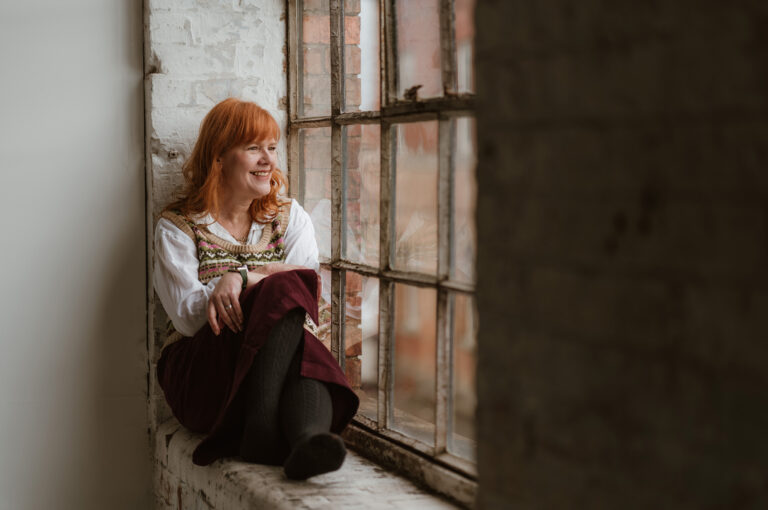 Sharron Gibson studio shoot